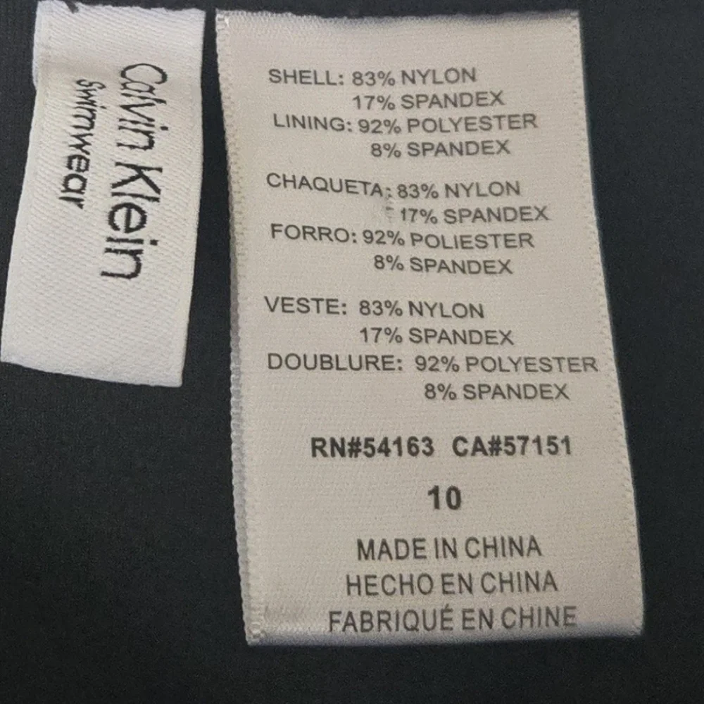 Calvin Klein Black Swimsuit B3 - Picture 5 of 5